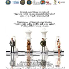 Conferința internațională la UAV.  „Siguranța publică și nevoia de capital social ridicat”, ediția a IV-a