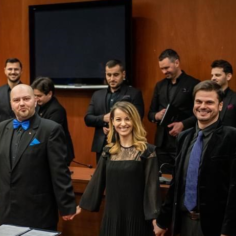 Corul bărbătesc Academica al UAV, în concert
