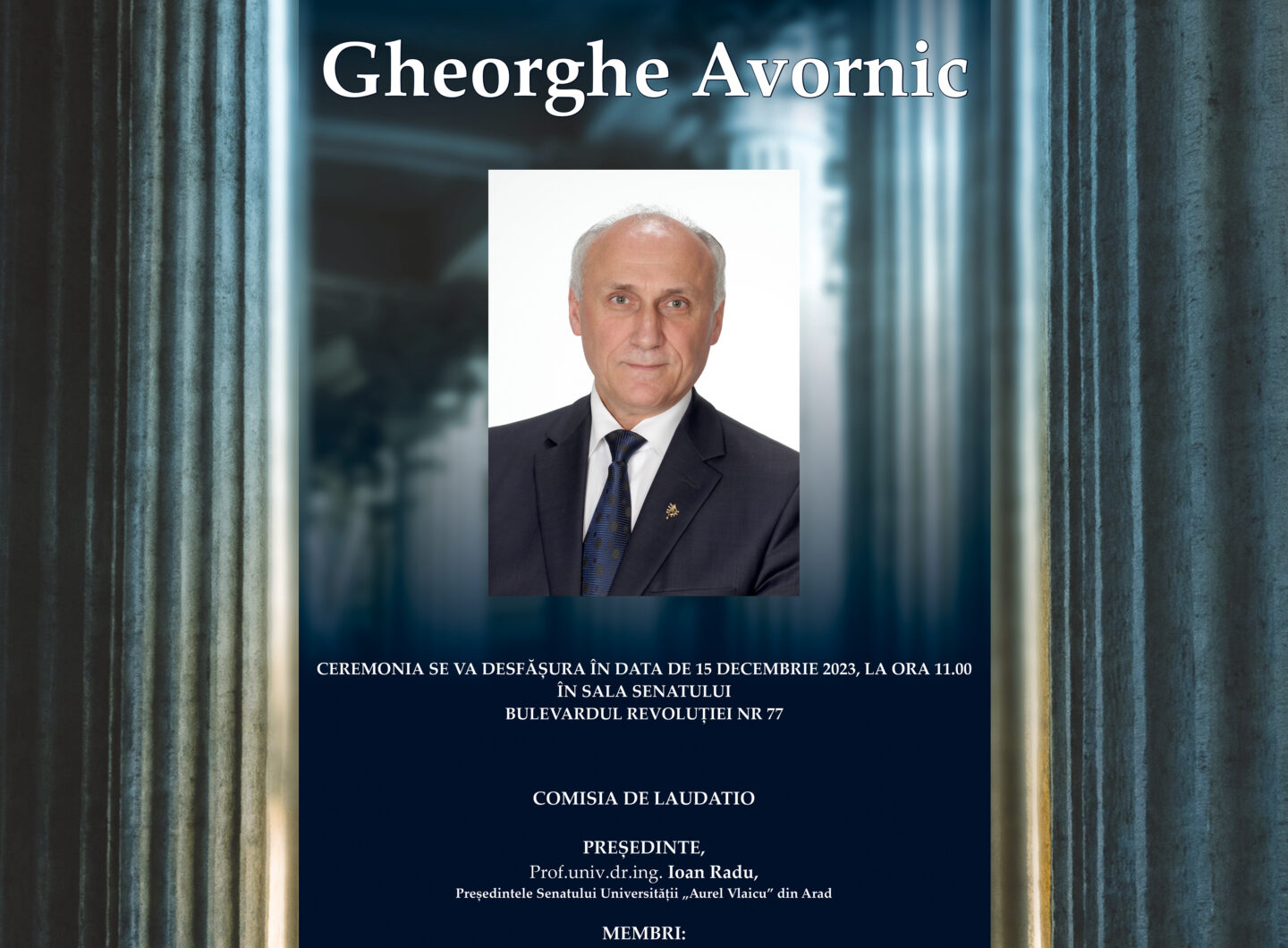 Afis DHC Gheorghe Avornic A3 2