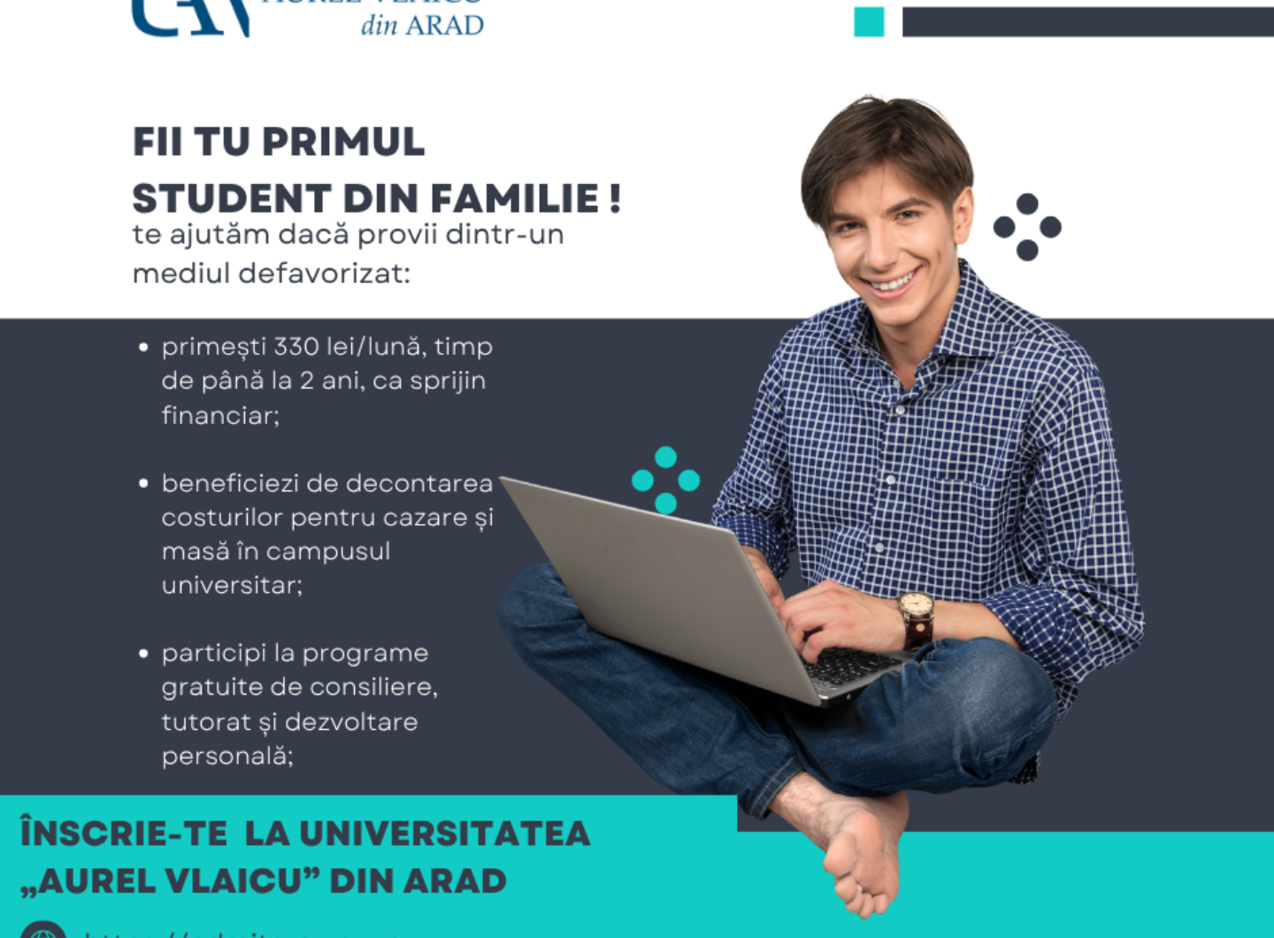 Grafica primul student din familie