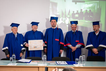 Sir Andras Niklos awarded AVU`s Doctor Honoris Causa Beneficiorum Publicorum title