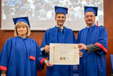 Dan Cristian Vodnar e Doctor Honoris Causa al UAV