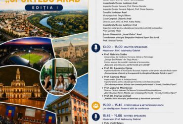 Simpozionul Național „SPORT EDU ARAD” – Ediția I