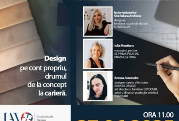 Design pe cont propriu – drumul de la concept la carieră
