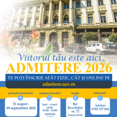 Viitorul tău este aici. La UAV!