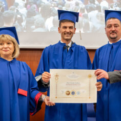 Dan Cristian Vodnar e Doctor Honoris Causa al UAV