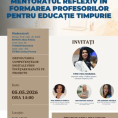Mentoratul reflexiv în formarea profesorilor pentru educația timpurie - Dezvoltarea competențelor digitale prin învățare bazată pe proiecte