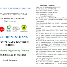 ﻿PhD Students’ Days, The Vth Edition, May 22-24, 2025