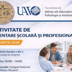 ACTIVITATE DE ORIENTARE ȘCOLARĂ ȘI PROFESIONALĂ