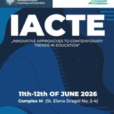 IACTE CONFERENCE 11-12 IUNIE 2026