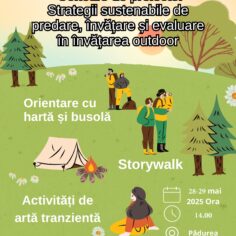 Workshop -Strategii sustenabile de predare, învățare și evaluare în învățarea outdoor