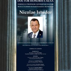 Prof.univ.dr. Nicolae Istudor, Doctor Honoris Causa al UAV Arad