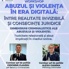Workshop la UAV: „Abuzul și violența în era digitală – între realitate invizibilă și consecințe juridice”