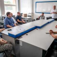 Profesorul Cristian D. Popescu – dialog academic cu cercetătorii UAV