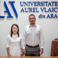 Zhang Lili, consilier al ﻿Ambasadei Republicii Populare Chineze, la UAV Arad