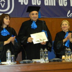 Două personalităţi remarcabile ale lumii academice au devenit Doctor Honoris Causa ai UAV