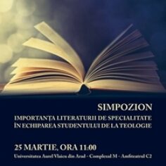 Simpozionul teologilor penticostali la UAV