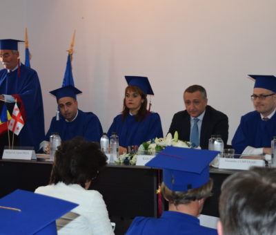 Ambasadorul Georgiei în România Doctor Honoris Causa al Universității Aurel Vlaicu din Arad