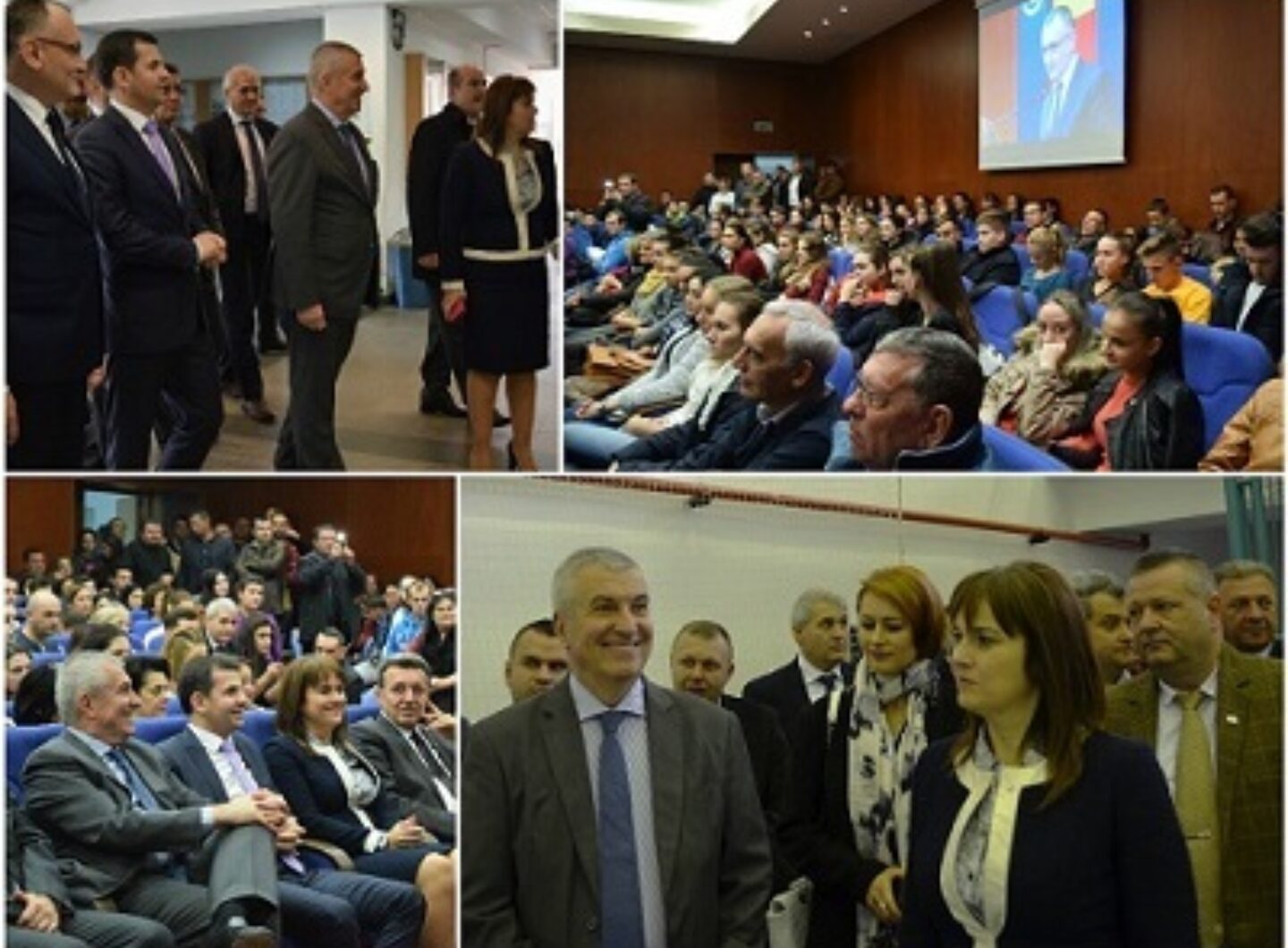 Preşedintele Senatului României şi preşedintele Consiliului Naţional al rectorilor au vizitat ieri Universitatea Aurel Vlaicu din Arad