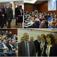 Preşedintele Senatului României şi preşedintele Consiliului Naţional al rectorilor, au vizitat ieri Universitatea „Aurel Vlaicu” din Arad