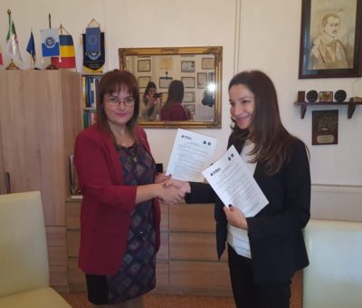 Parteneriat între Federația Română de Handbal și Universitatea Aurel Vlaicu din Arad
