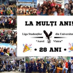 Liga Studenților din Universitatea „Aurel Vlaicu” din Arad aniversează 28 de ani